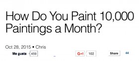 How Do You Paint 10,000 Paintings a Month? · Instapainting