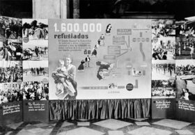 Comissariat de Propaganda de la Generalitat de Catalunya · Exposición 16 meses de guerra · Madrid · 1937