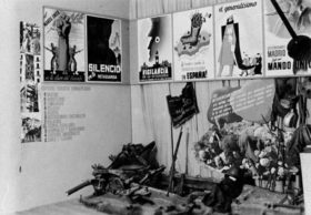 Comissariat de Propaganda de la Generalitat de Catalunya · Exposición 16 meses de guerra · Madrid · 1937