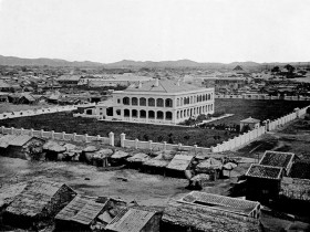 The Old Factory Site, Cantón · John Thomson The Old Factory Site, Cantón, John Thomson, Beinecke Rare Book, Manuscript Library