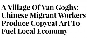 A Village Of Van Goghs: Chinese Migrant Workers Produce Copycat Art To Fuel Local Economy · International Business Times