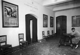 Salvaguarda del Patrimonio Artístico Catalán durante la Guerra Civil española · Instalaciones de la Comissaria de Museus · Olot · Casa Solà Morales