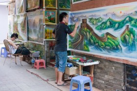 Dafen Oil Painting Village · paisajes Zhongshan