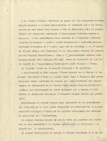 Salvaguarda del patrimonio artístico catalán durante la Guerra Civil española · Traslado de obras · ANC · Fondos de la Junta de Museos · Acta sobre los depósitos de Olot, Darnius y Agullana · 1939