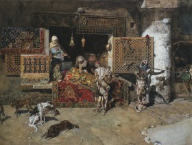 El vendedor de tapices · Fortuny · 1870