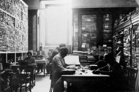 Salvaguarda del Tesoro Artístico Nacional durante la Guerra Civil española · Oficina de la Junta Delegada del Tesoro Artístico