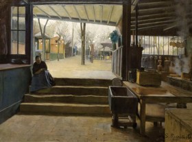Laboratori de la Galette · Santiago Rusiñol · 1890