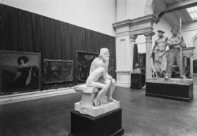 Museos de Arte y Arqueología · Museo de Bellas Artes · Barcelona · Arsenal · 1915-1934 · Salas de pintura y escultura contemporánea