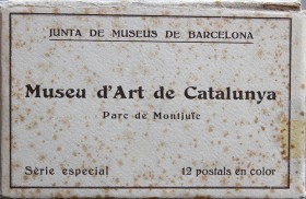 Rastreo de cuadros de la colección del MNAC desaparecidos durante la Guerra Civil española · Museo de Arte de Cataluña · Postales, Serie especial · ca. 1934