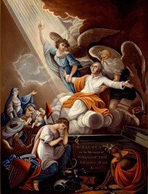 Apoteosis, consagrada a la memoria de Washington, ca. 1.802, Estudio de Tingqua, Peabody Essex Museum
