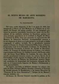 El nuevo Museo de Arte Moderno de Barcelona