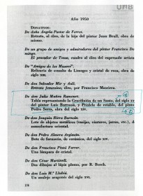 Rastreo de cuadros de la colección del MNAC desaparecidos durante la Guerra Civil española · Donación y adquisición Bosch i Catarineu / Muñoz Ramonet · Anales y Boletín de los Museos de Arte de Barcelona · 1951