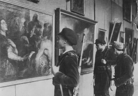 Salvaguarda del Tesoro Artístico Nacional durante la Guerra Civil española · Exposición divulgativa preparada por el Ministerio de Instrucción Pública y Bellas Artes
