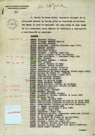 Rastreo de cuadros de la colección del MNAC desaparecidos durante la Guerra Civil española · Incautaciones · 1936-1940