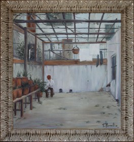 Las cajas chinas · Terraza de casa obrera · Fake de Isidre Nonell