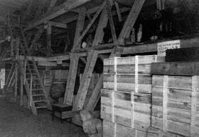 Protección de las obras del Museo Arqueológico Nacional durante la Guerra Civil española · Depósito de la colección en la Sala Egipcia