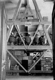 Protección de las obras del Museo Arqueológico Nacional durante la Guerra Civil española · Depósito de la colección en la Sala Egipcia